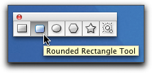 Illustrator CS4/CS5 Rounded Rectangle Tool