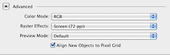 Illustrator CS5 Align New Objects