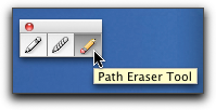 Illustrator CS4/CS5: path eraser tool 