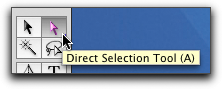 Illustrator CS4/CS5 direct selection tool