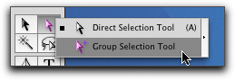 Illustrator CS4/CS5 group selection tool