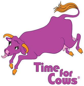 Cassy the Purple Cow